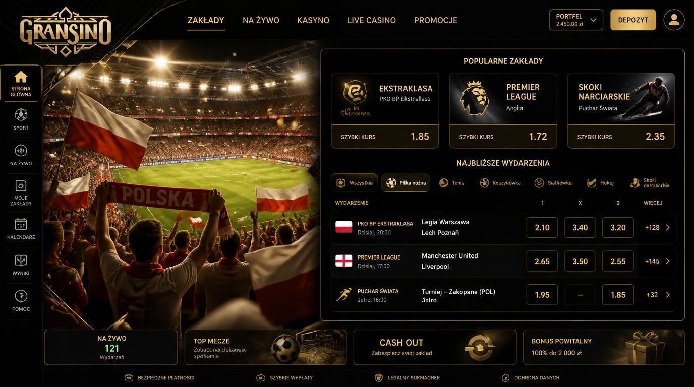 stadion z kibicami i ekran zakładów sportowych