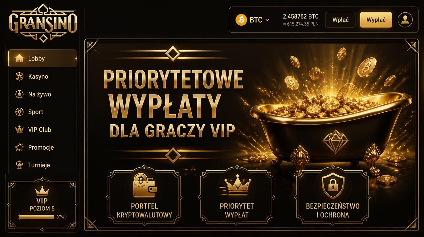 Interfejs pokazujący wypłaty priorytetowe i limity